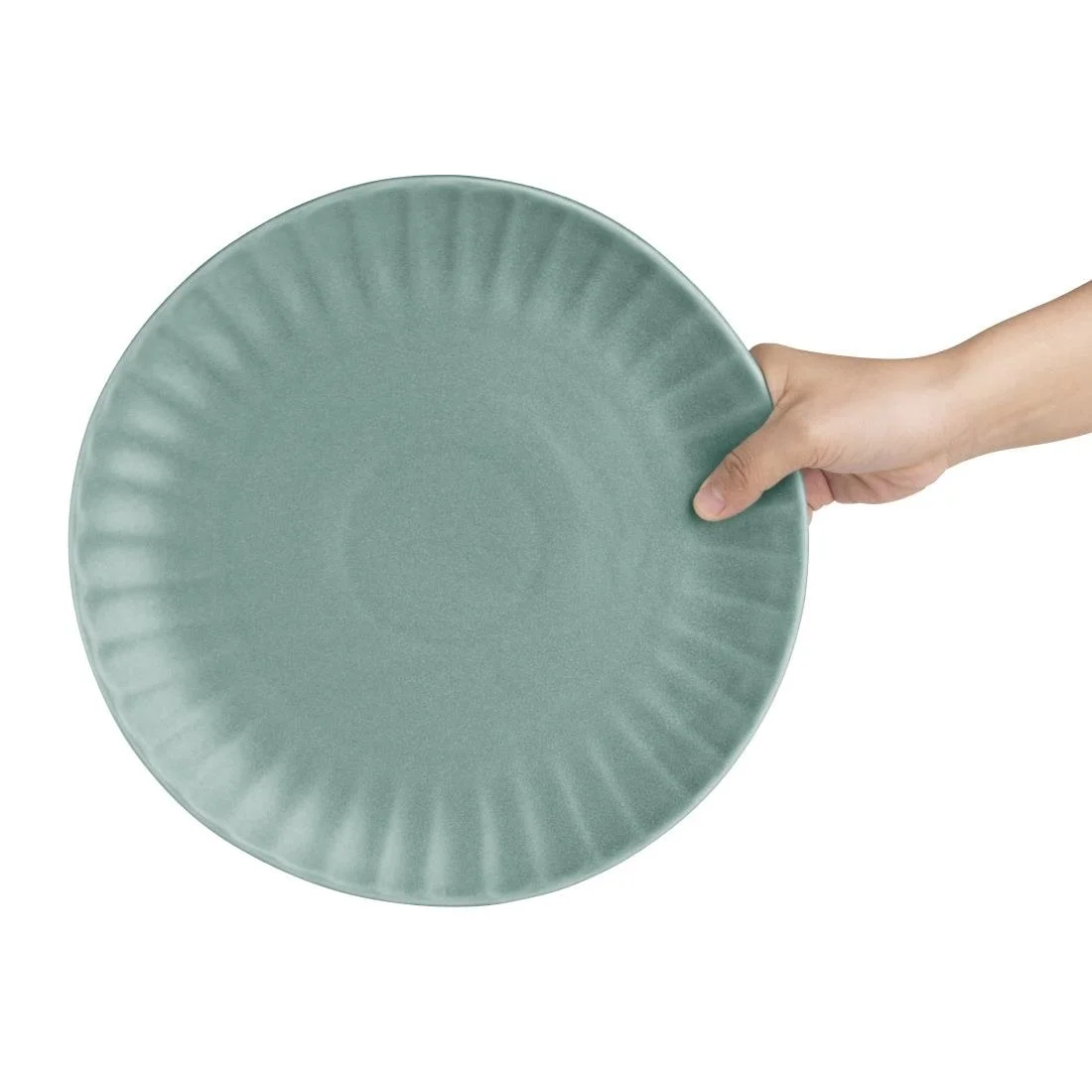 Olympia Corallite Plates Green 280mm (6 Pack) - Image 6
