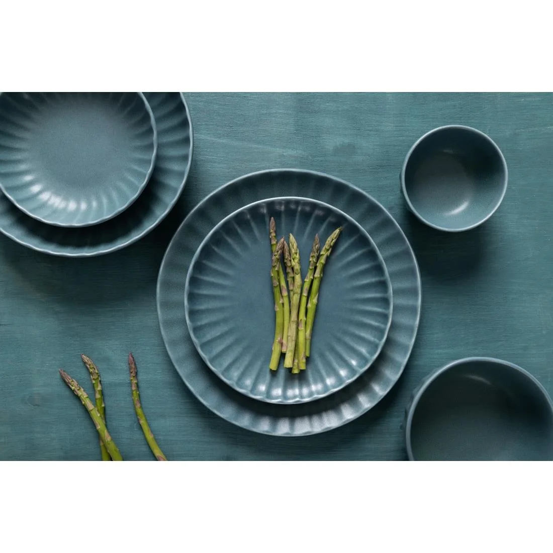 Olympia Corallite Plates Green 280mm (6 Pack) - Image 8