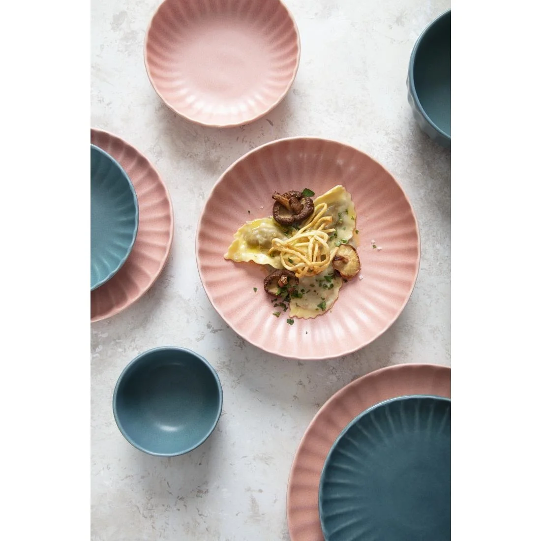 Olympia Corallite Coupe Bowls Peach 220mm (6 Pack) - Image 11
