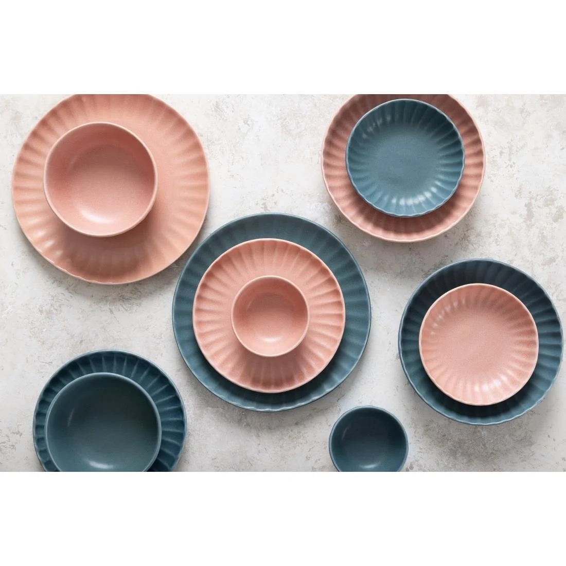 Olympia Corallite Deep Bowls Peach 150mm (6 Pack) - Image 12