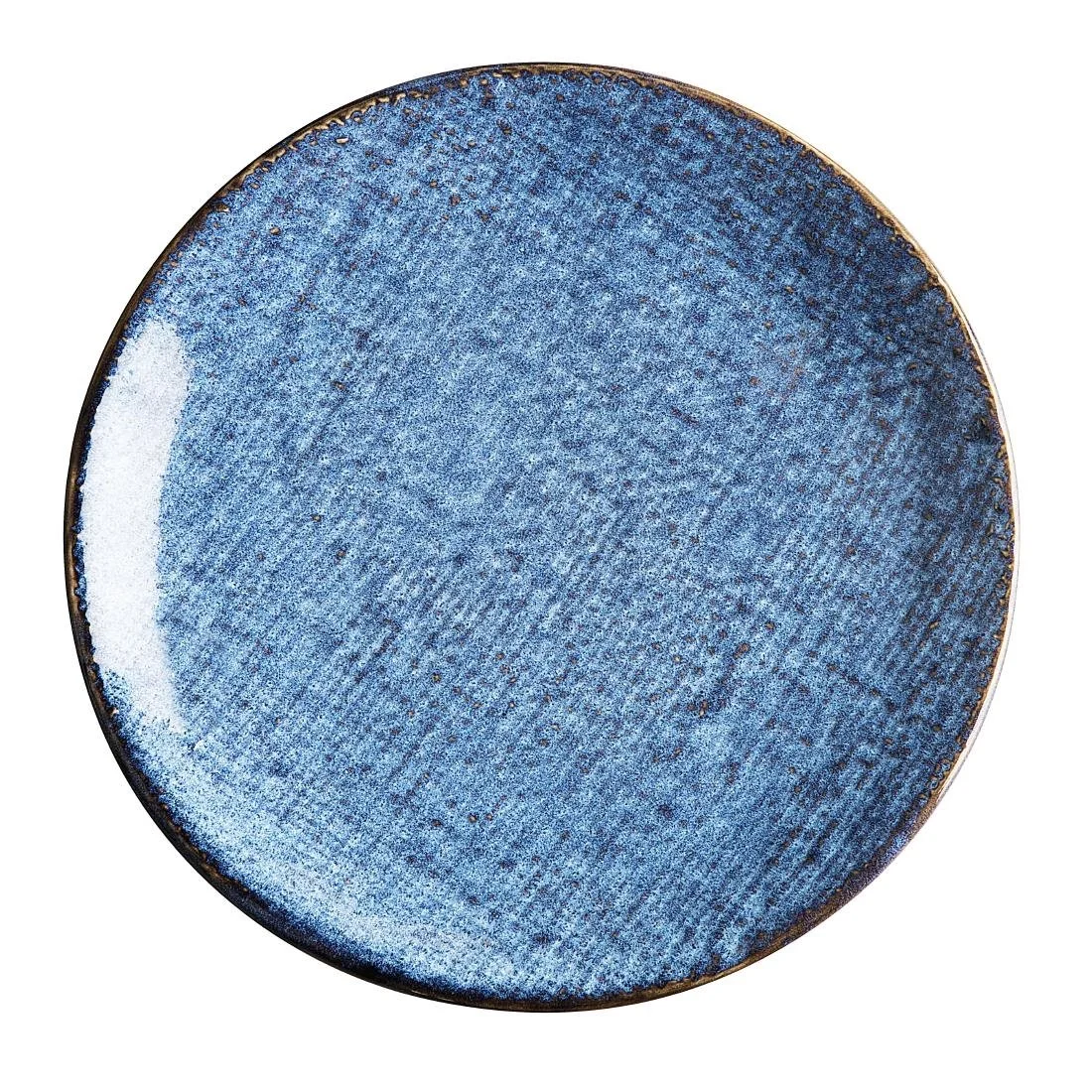 Olympia Denim Coupe Plates Blue 180mm (6 Pack)