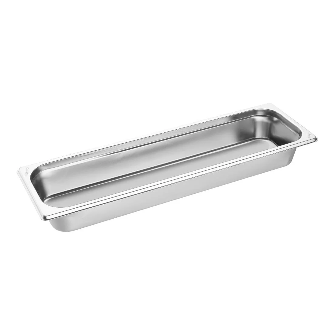 Vogue Stainless Steel Gastronorm 2/4 Tray 65mm - Image 2