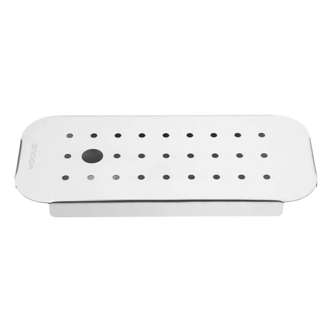 Vogue Stainless Steel GN Drainer Tray for GN 1/3 - Image 2