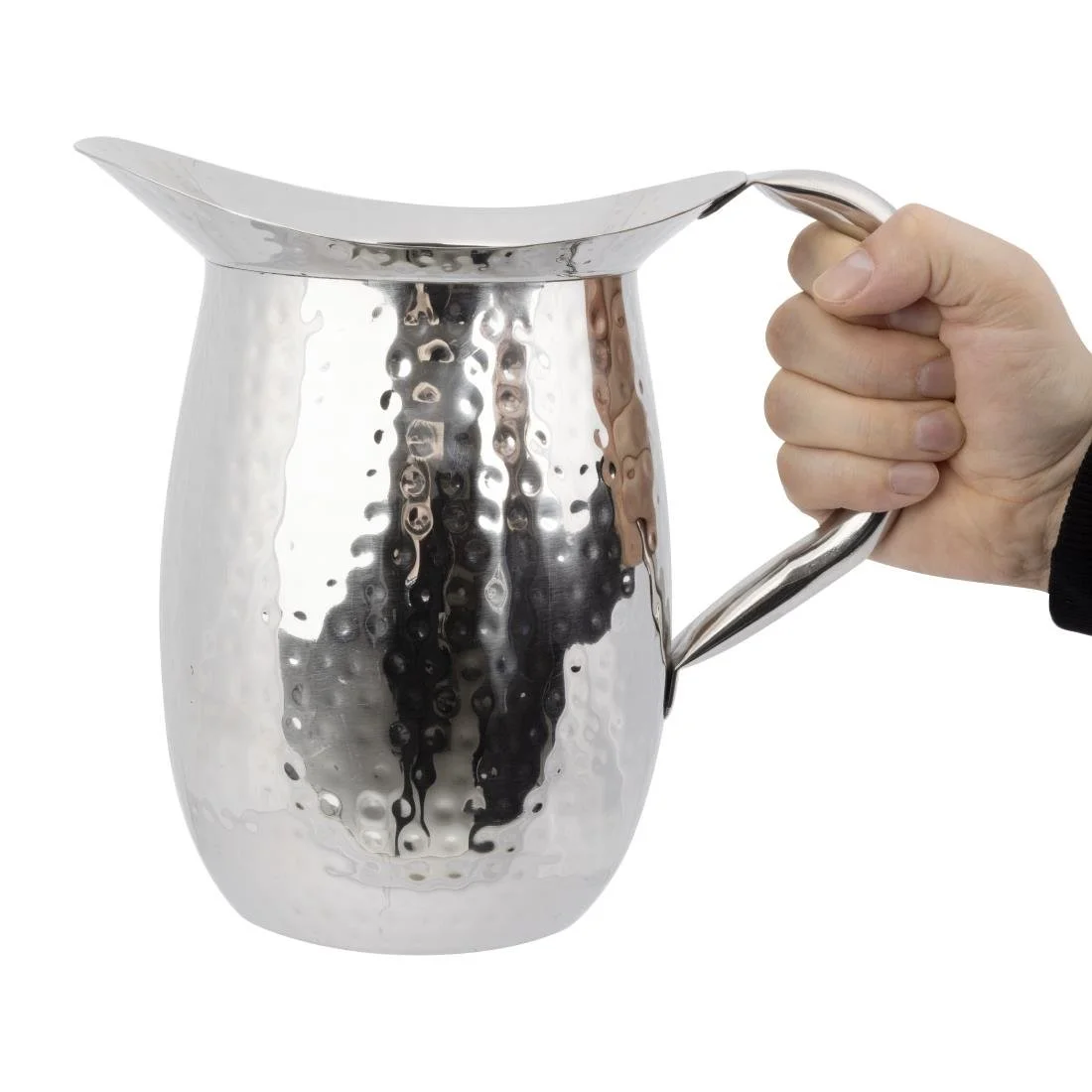 Olympia Hammered Pitcher 2Ltr - Image 6