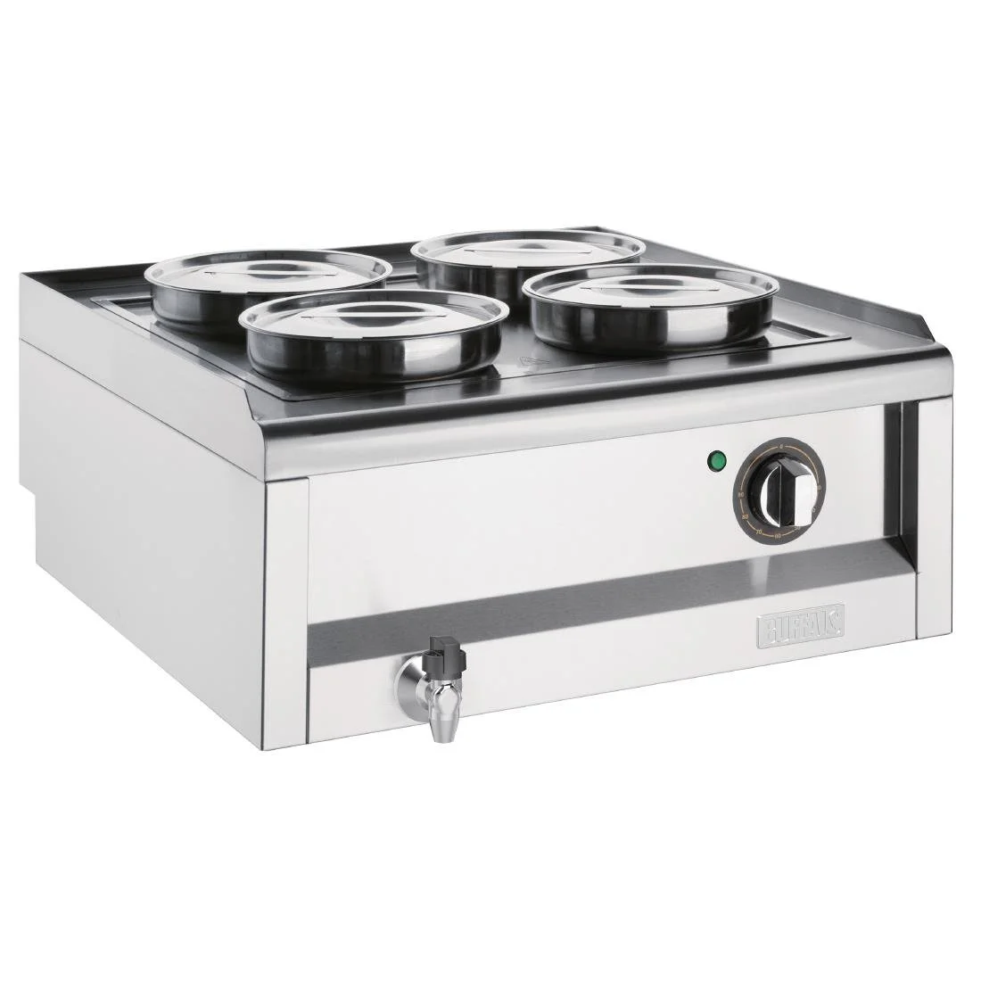 Buffalo 600 Series 4 Pot Bain Marie - Image 1