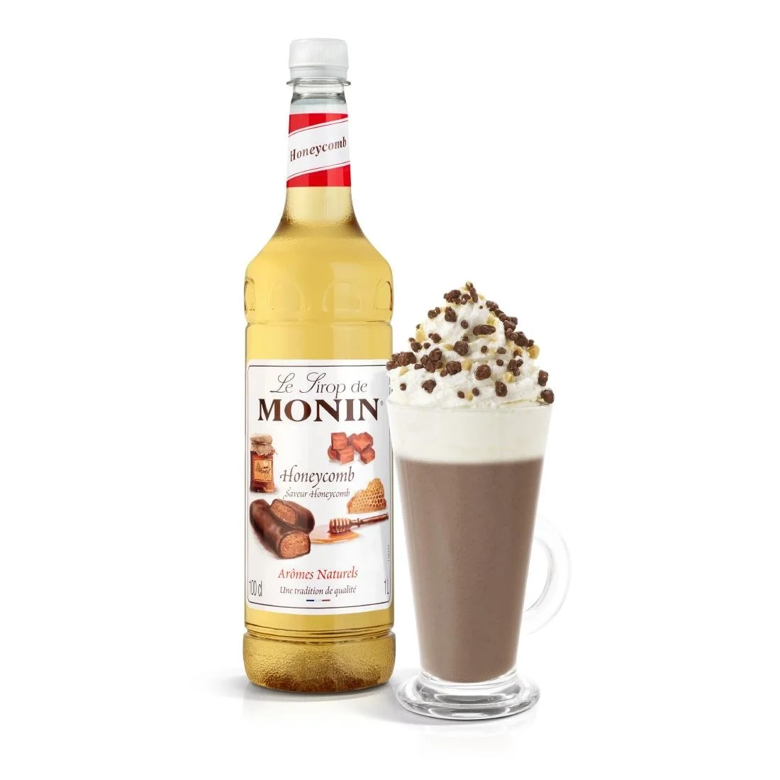 Monin Premium Honeycomb Syrup 1Ltr - Image 2
