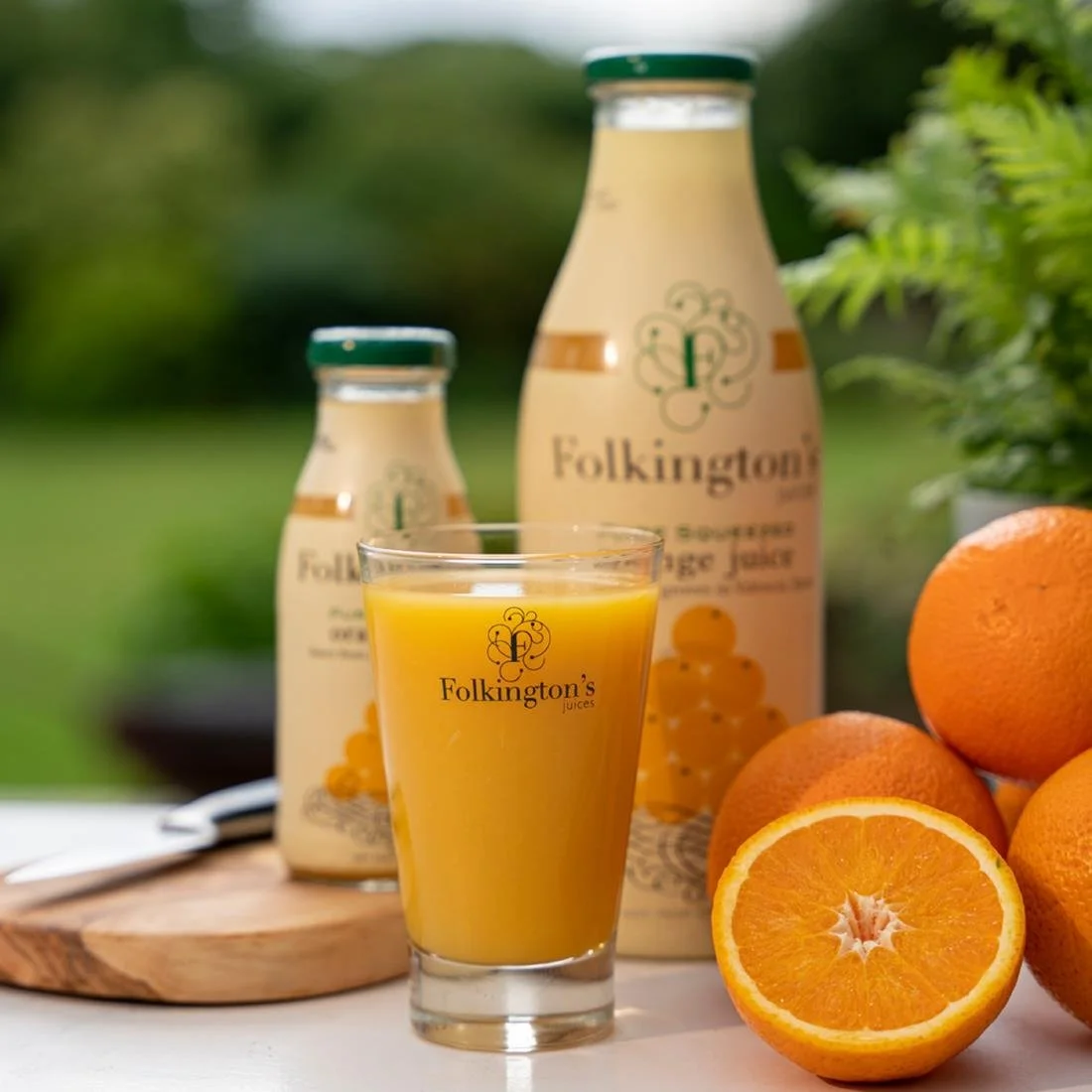 Folkington's Juices Orange Glass Bottle 250ml (12 Pack) - Image 3