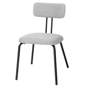 Bolero Fairfield Chairs Black and Grey Mix (2 Pack)