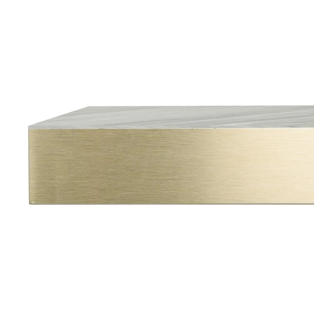 Bolero Pre-Drilled Table Top Chevron Design 700mm - Image 4