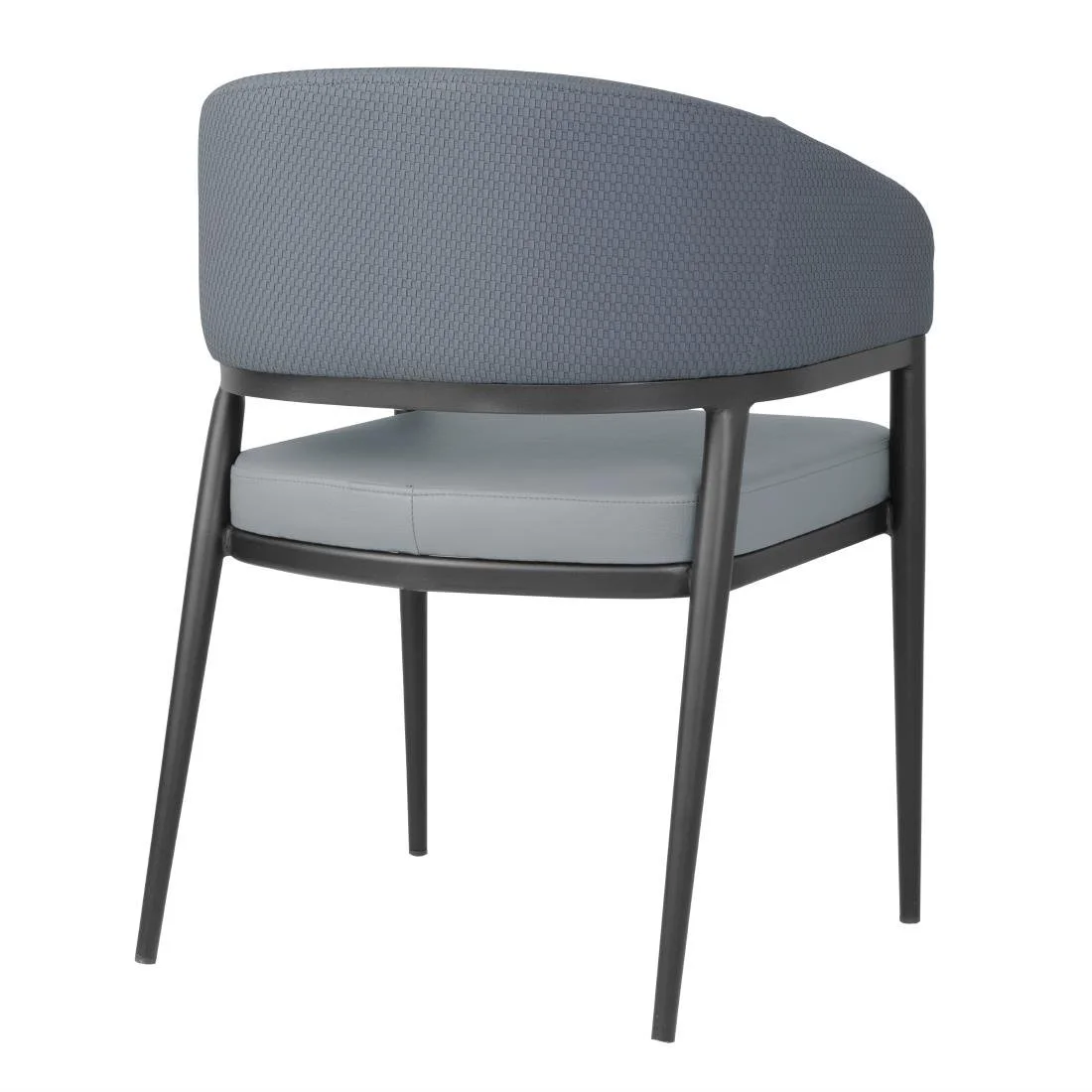Bolero Meridian Interior Chairs - Stone Blue (2 Pack) - Image 3