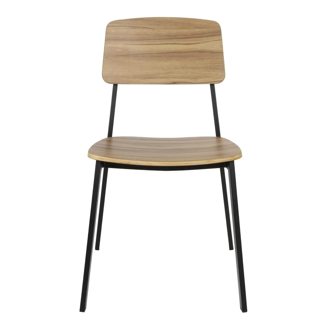 Bolero Beaufort Wooden Interior Dining Chairs (Pack of 2) - Image 2