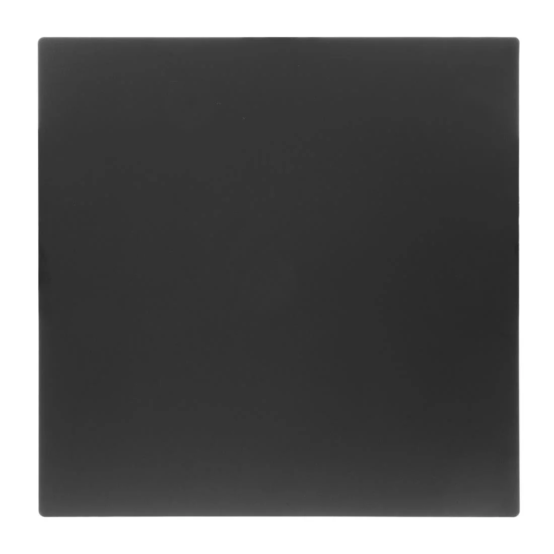 Bolero Matte Black Square Outdoor Table Top 700mm - Image 1