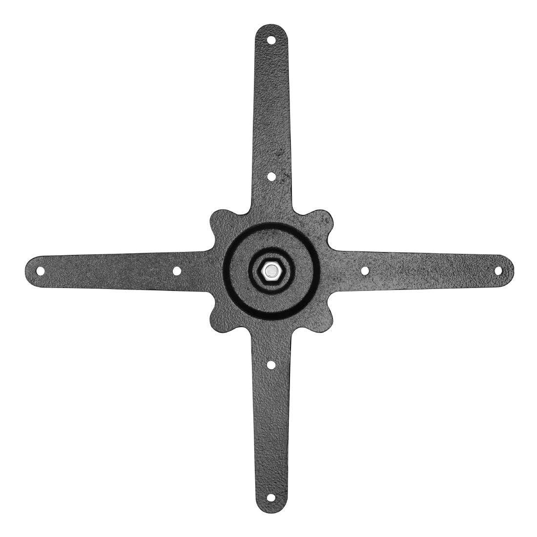 Bolero Black Cast Iron Table Base 720x420x600mm - Image 4