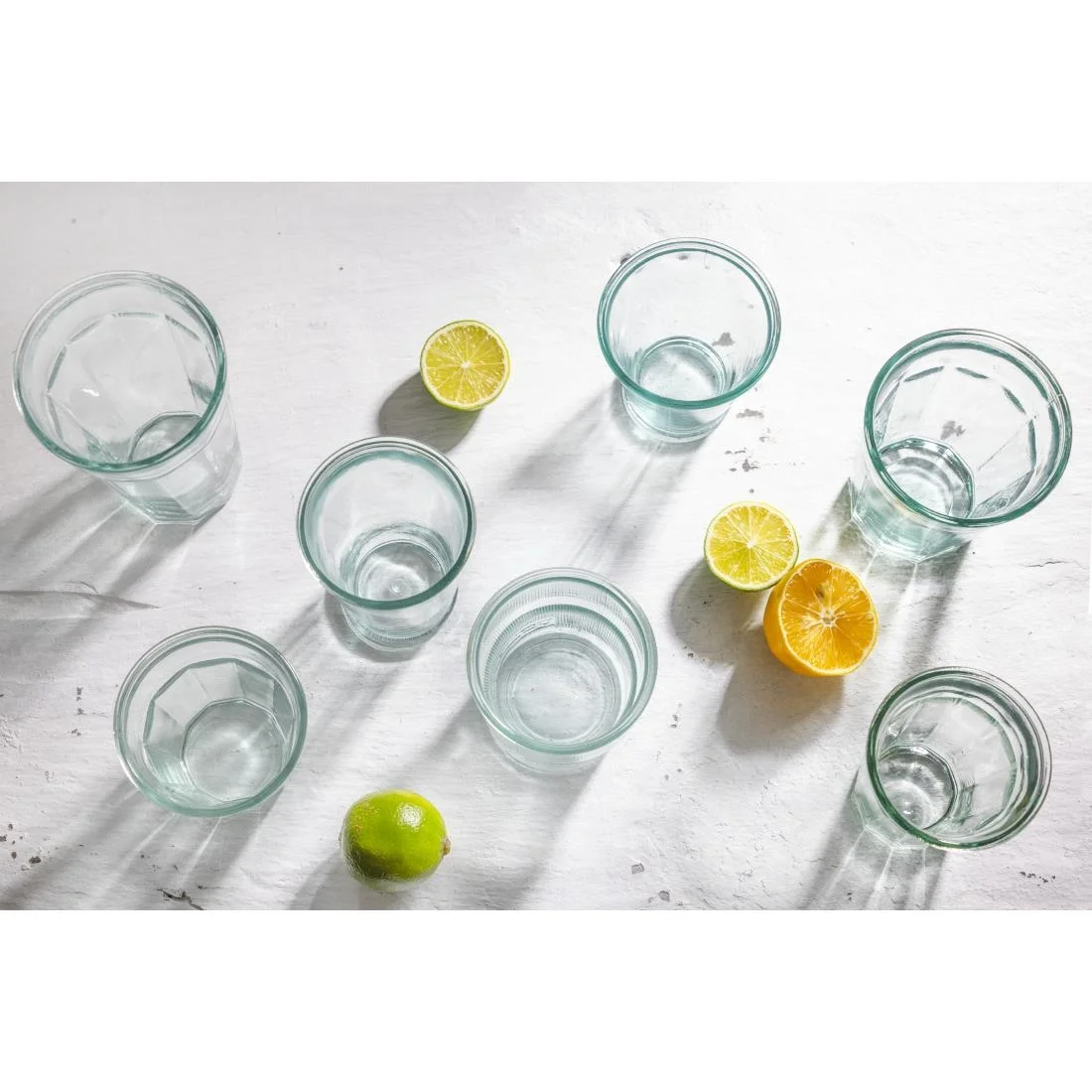 Olympia Recycled Glass Orleans Tumblers 500ml (6 pack) - Image 2
