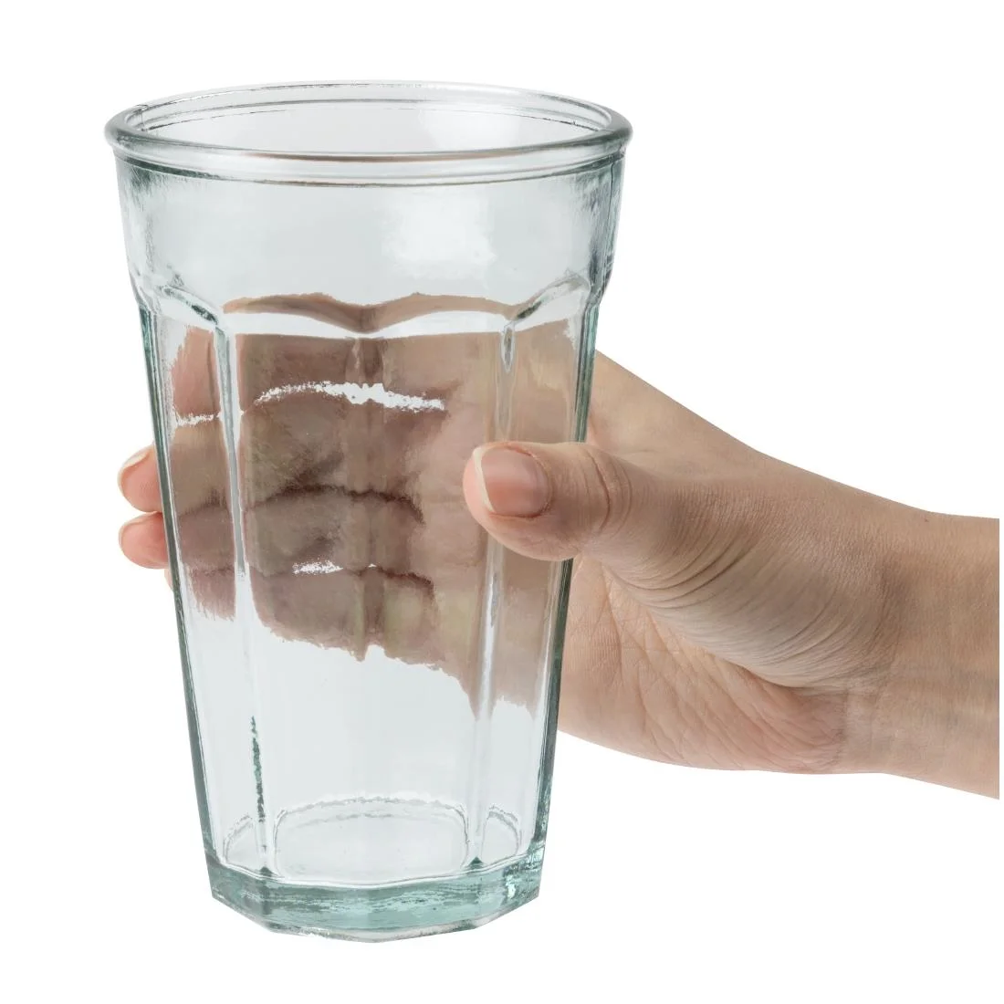Olympia Recycled Glass Orleans Tumblers 500ml (6 pack) - Image 5