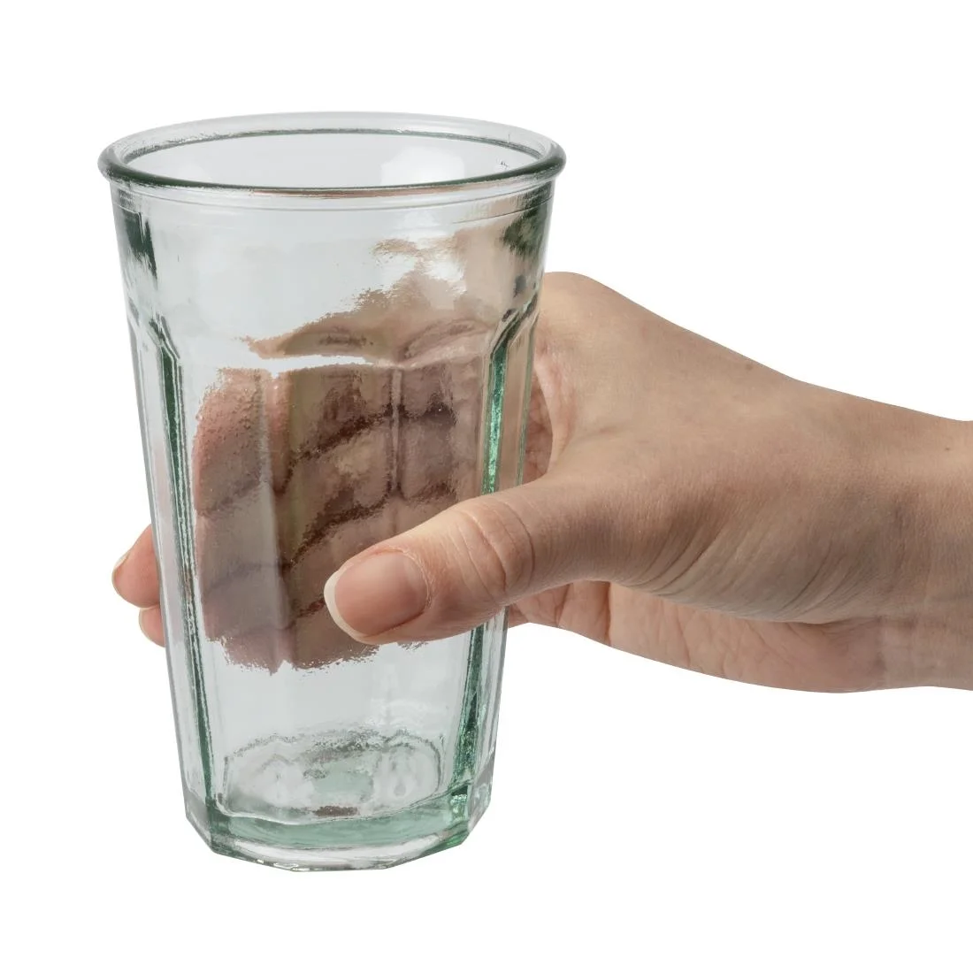 Olympia Recycled Glass Orleans Tumblers 275ml (6 pack) - Image 5