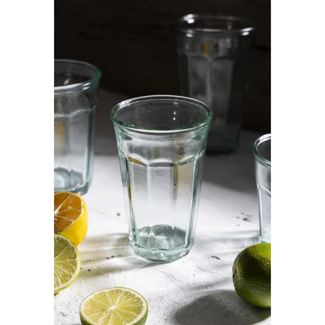 Olympia Recycled Glass Orleans Tumblers 275ml (6 pack) - Image 6