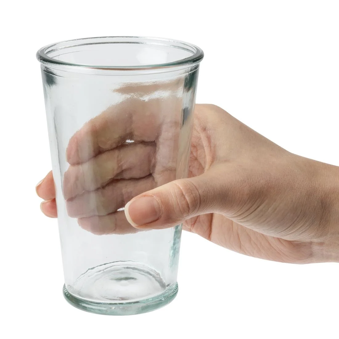 Olympia Recycled Glass Conical Tumblers 300ml (6 pack) - Image 5