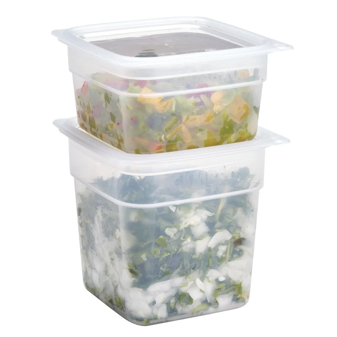Cambro FreshPro Food Containers with Lid (2 x 0.95ltr and 2 x 0.47Ltr Pack)