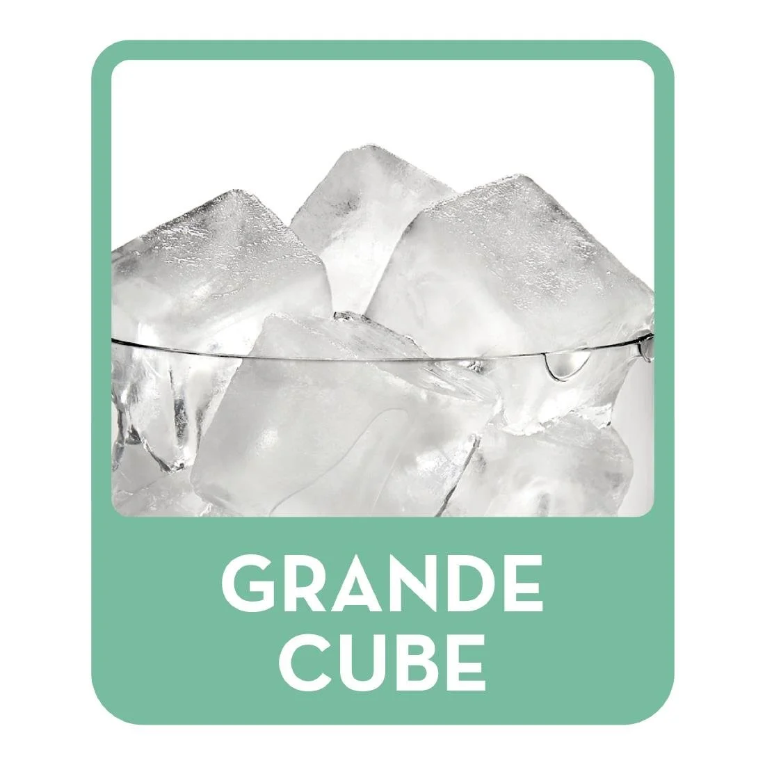 Ice-O-Matic 383kg Elevation Modular Grande Cube Ice Machine with Storage Bin CIM0835GA - Image 2