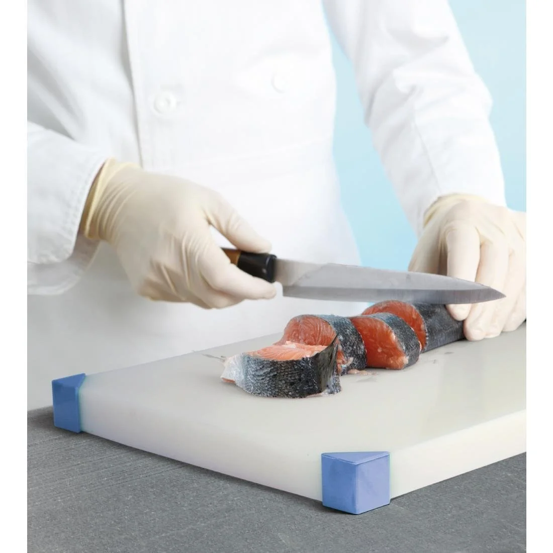 Araven Cutting Board 404x304x24mm Blue - Image 2