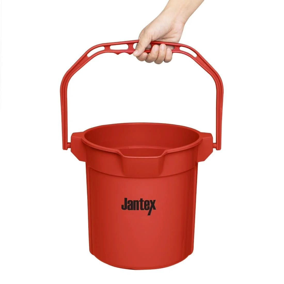 Jantex Red Graduated Bucket with Pouring Lip 10ltr - Image 5