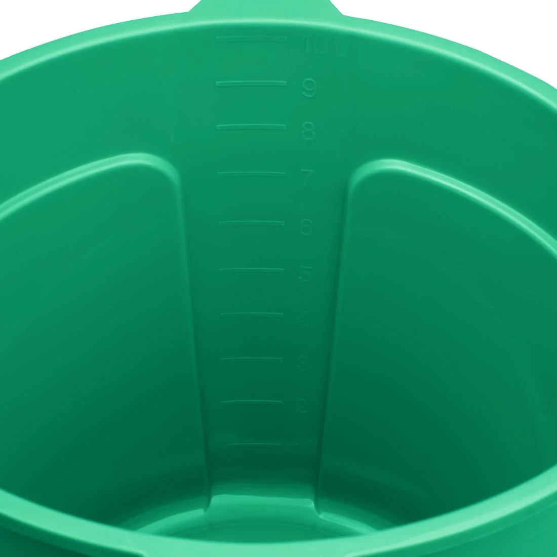 Jantex Green Graduated Bucket with Pouring Lip 10ltr - Image 4
