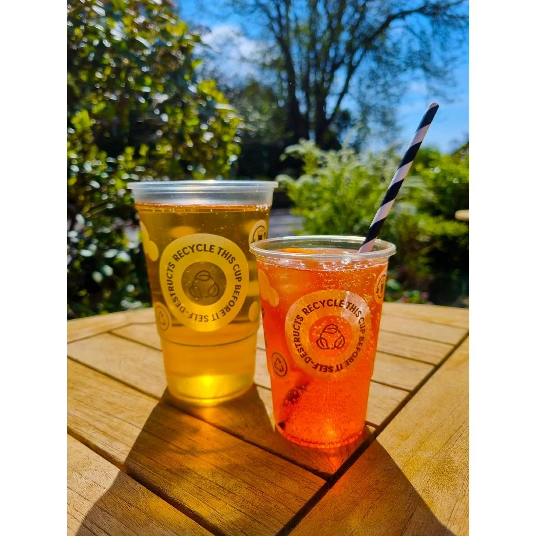 eGreen Printed 2-in-1 Flexy Half-pint Glasses CE Marked to Line (1000 Pack) - Image 4