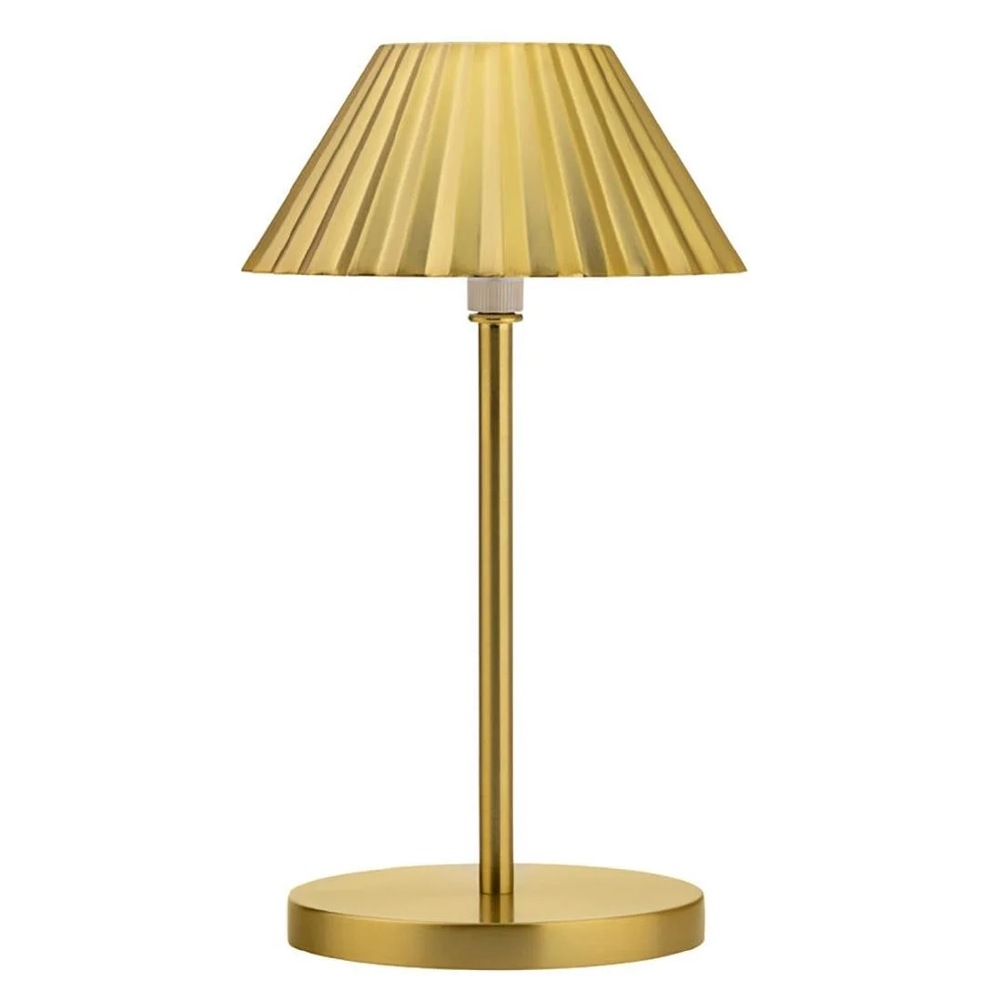 Utopia Aruba LED Cordless Table Lamp 230mm Brushed Gold (6 Pack)