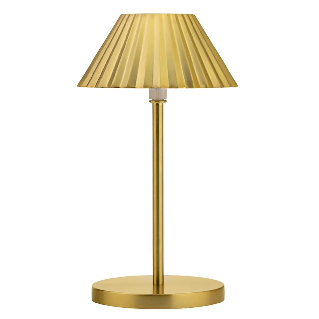 Utopia Aruba LED Cordless Table Lamp 230mm Brushed Gold (6 Pack)
