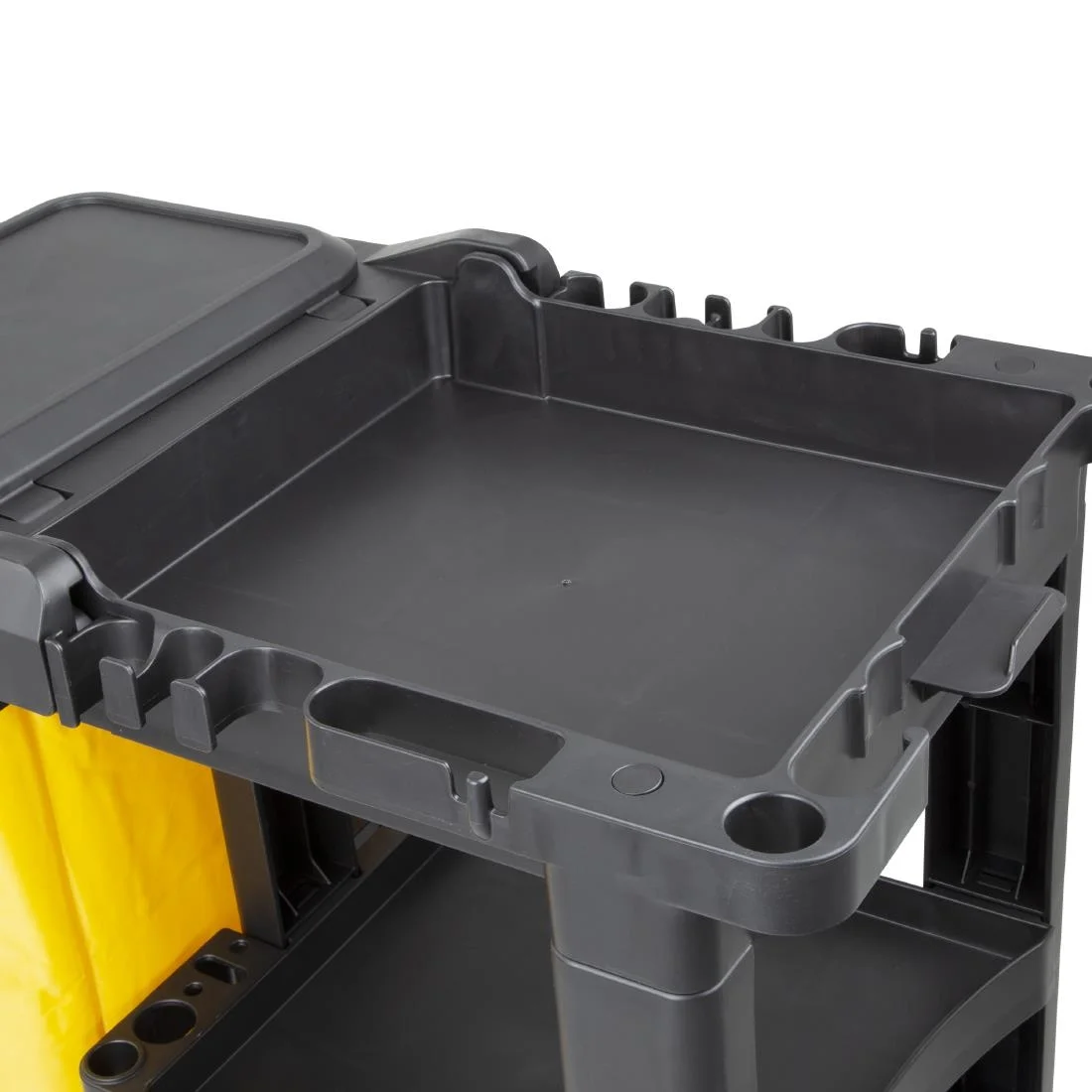 Jantex Cleaning Trolley Black - Image 4