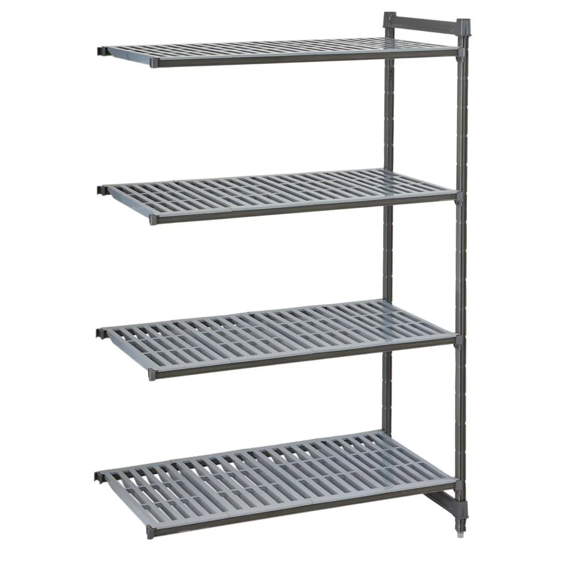 Cambro Camshelving Basics Plus Add-On Unit 4 Tier With Vented Shelves 1630H x 460D mm
