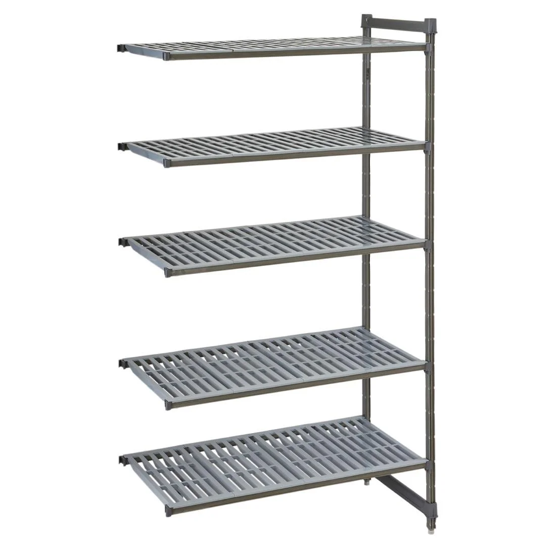 Cambro Camshelving Basics Plus Add-On Unit 5 Tier With Vented Shelves 2140H x 460D mm