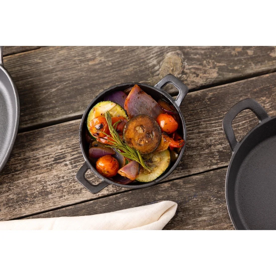 Olympia Cast Iron Round Eared Dish 120mm - Image 8
