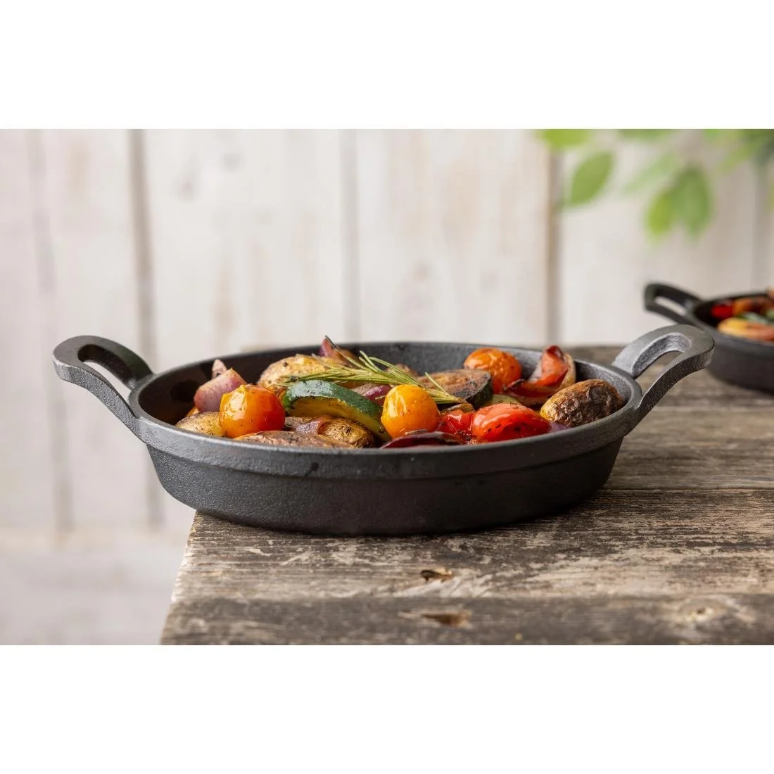 Olympia Cast Iron Oval Eared Dish 220x150mm - Image 7