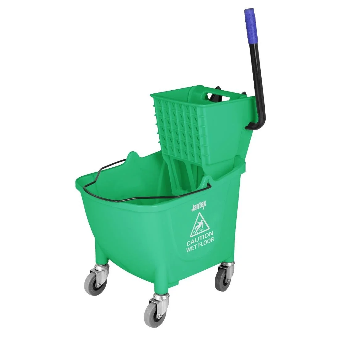 Jantex 25Ltr Mop Bucket with Foot Pedal Release Green
