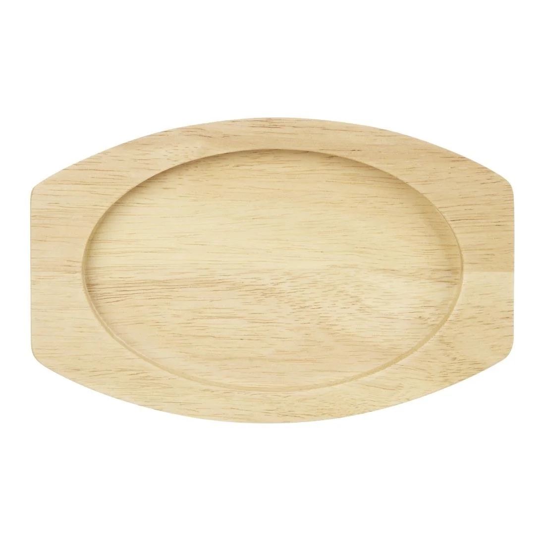 Olympia Cast Iron Oval Eared Dish Hevea Board 230x135mm - Image 3