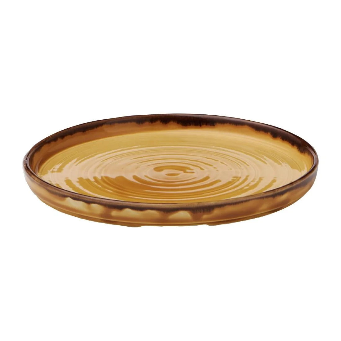 Dudson Harvest Walled Plates Mustard 210mm (6 Pack) - Image 4