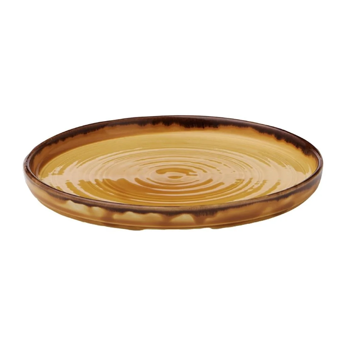 Dudson Harvest Walled Plates Mustard 210mm (6 Pack) - Image 4