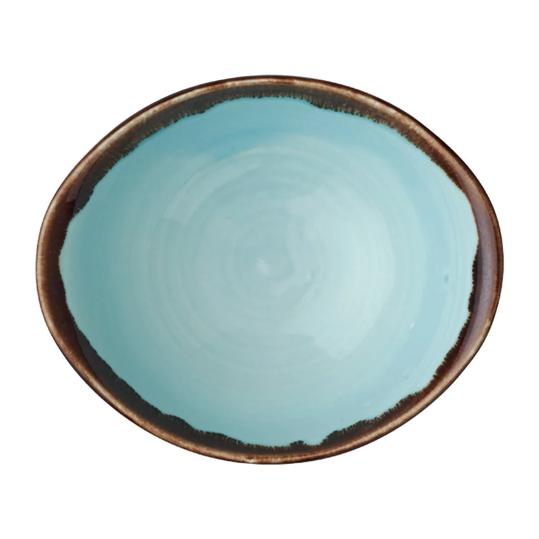 Dudson Harvest Deep Bowls Turquoise 200mm (6 Pack)