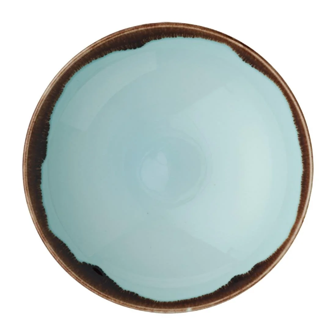 Dudson Harvest Coupe Bowls Turquoise 182mm (12 Pack)