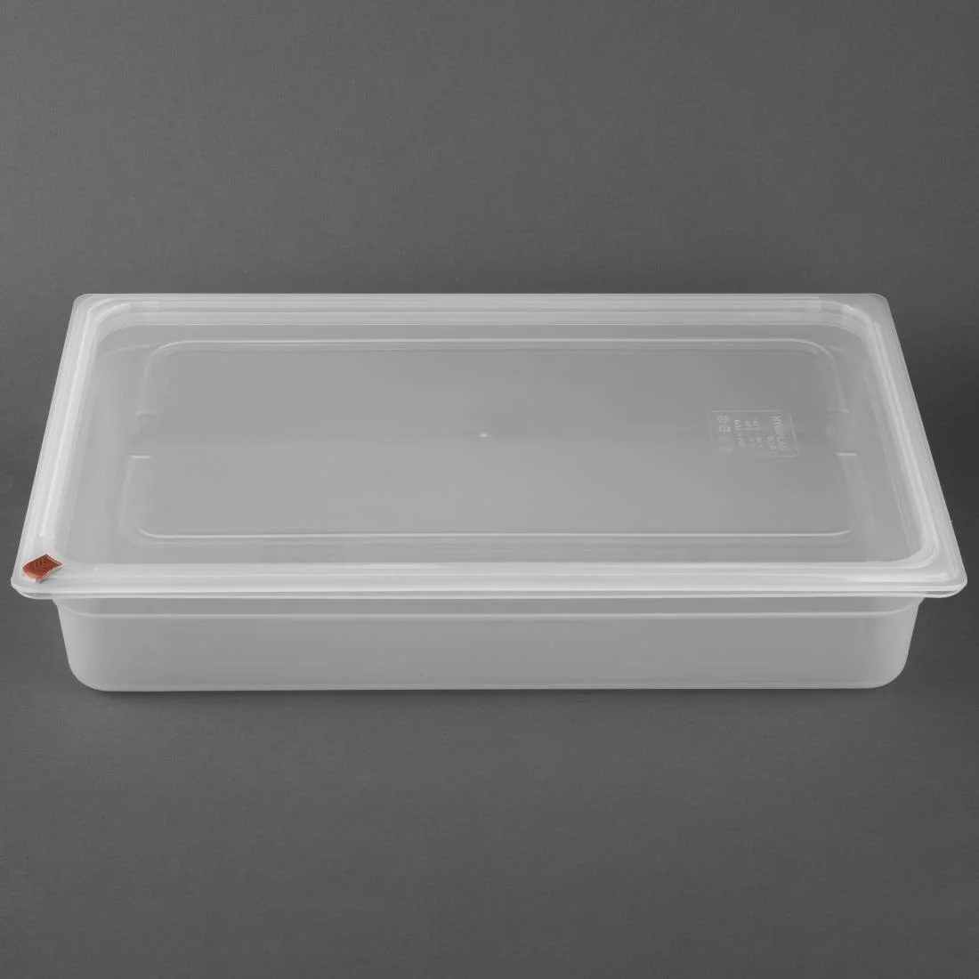 Hygiplas Click Polypropylene 1/1 Gastronorm Tray 100mm (2 Pack) - Image 3