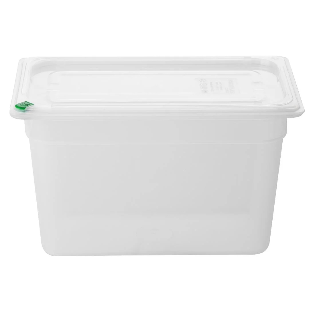 Hygiplas Click PP GN Container 1/3 with Lid & 7 Colour Clips 200mm 6.9Ltr (4 Pack)