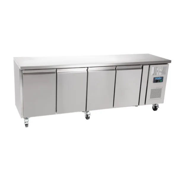 Polar 4 Door Counter Fridge 449 Ltr