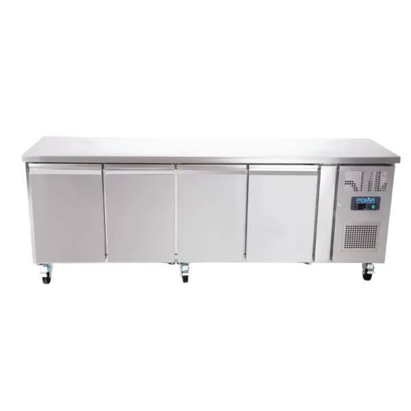 Polar 4 Door Counter Fridge 449 Ltr