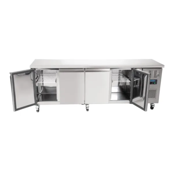 Polar 4 Door Counter Fridge 449 Ltr
