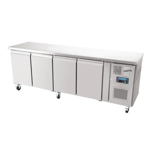 Polar 4 Door Counter Fridge 449 Ltr