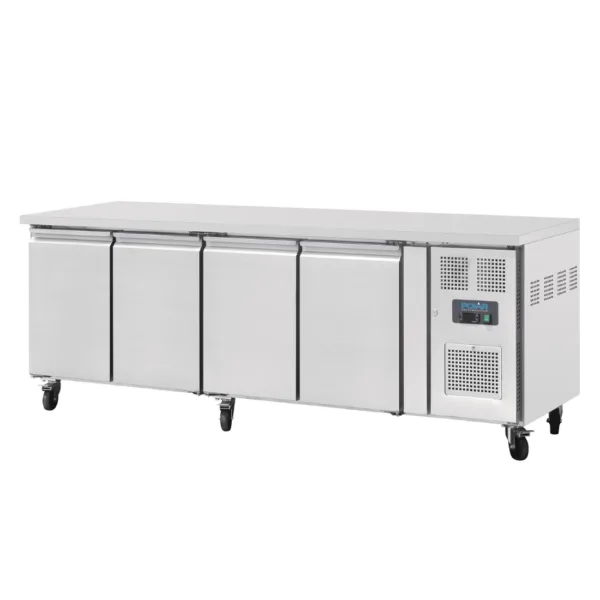Polar 4 Door Counter Fridge 449 Ltr