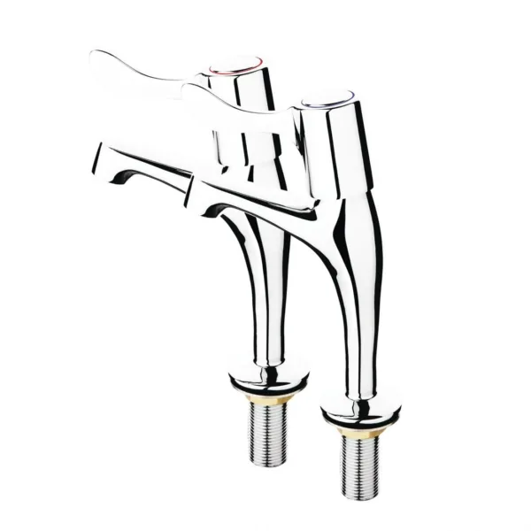 Vogue Basin Pillar Lever Taps