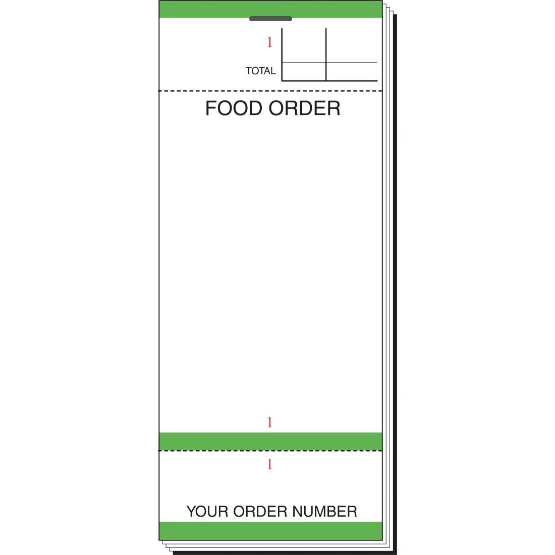 Bar Food Pad With Order Tickets Single Leaf - Image 7